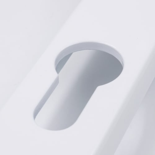 Hoppe Fullex Lever Lever UPVC Multipoint Door Handles -  With Snib 68mm PZ Sprung 215mm Screw Centres - Image 8