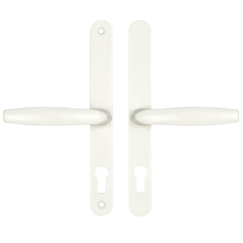 Hoppe/Fullex Lever Lever UPVC Multipoint Door Handles -  68mm PZ Sprung 215mm Screw Centres - Image 6