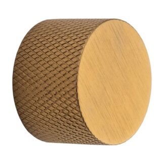 Eurolite SPKDIMSB Knurled Dimmer Knob Only - Satin Brass (LEAD TIME: 2-3 DAYS)