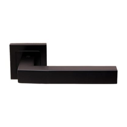 Eurospec SSL1401MB Alvar Designer Lever On Sprung Square Rose (LEAD TIME: 2-3 DAYS)
