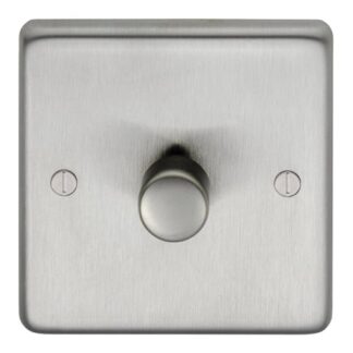 Eurolite SSS1D400- Stainless Steel 1-Gang Dimmer - Satin- Stainless Steel (LEAD TIME: 2-3 DAYS)