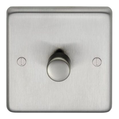 Eurolite SSS1D400- Stainless Steel 1-Gang Dimmer - Satin- Stainless Steel (LEAD TIME: 2-3 DAYS)