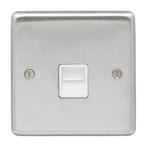 Eurolite SSS1MW- Stainless Steel Telephone Master - Satin- Stainless Steel (LEAD TIME: 2-3 DAYS)