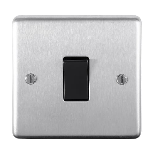 Eurolite SSS20ASWB- Stainless Steel 20Amp Switch - Satin Brass (LEAD TIME: 2-3 DAYS)