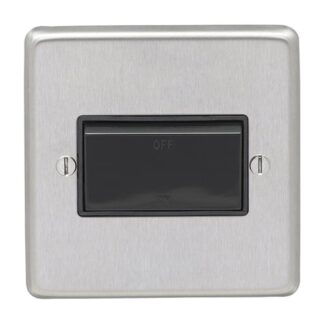 Eurolite SSSFSWB- Stainless Steel Fan Switch - Satin- Stainless Steel (LEAD TIME: 2-3 DAYS)