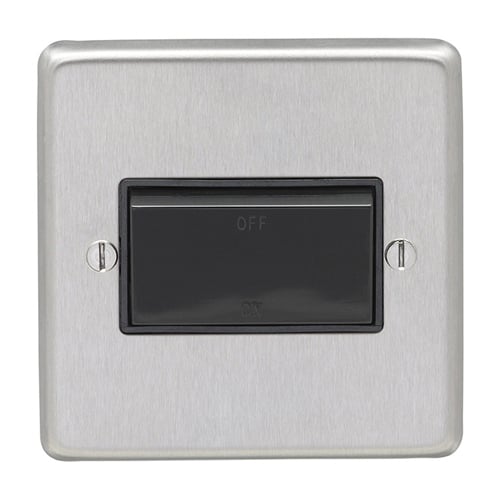 Eurolite SSSFSWB- Stainless Steel Fan Switch - Satin- Stainless Steel (LEAD TIME: 2-3 DAYS)