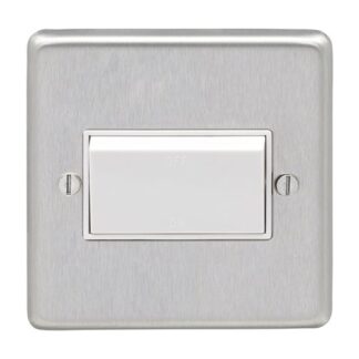 Eurolite SSSFSWW- Stainless Steel Fan Switch - Satin- Stainless Steel (LEAD TIME: 2-3 DAYS)