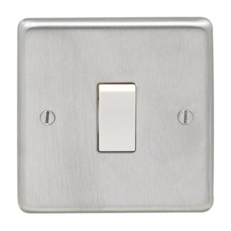 Eurolite SSSINTW- Stainless Steel Intermediate Switch - Satin- Stainless Steel (LEAD TIME: 2-3 DAYS)
