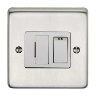 Eurolite SSSSWFW- Stainless Steel Switched Fuse Spur - Satin- Stainless Steel (LEAD TIME: 2-3 DAYS)