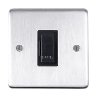 Eurolite SSSUSWFB- Stainless Steel Unswitched Fuse Spur - Satin- Stainless Steel (LEAD TIME: 2-3 DAYS)