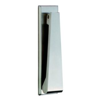Eurospec SWE1020SSS Door Knocker 167 x 40mm Bolt Through Fixing - Satin Stainless Steel (LEAD TIME: 2-3 DAYS)