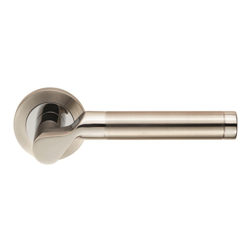 Eurospec SWL1009DUO Steelworx SWL Lucerna Lever On Rose (LEAD TIME: 2-3 DAYS)