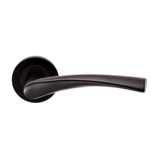 Eurospec SWL1121MB Steelworx SWL Breeze Lever On Rose (LEAD TIME: 2-3 DAYS)