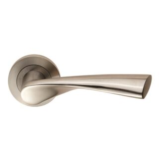 Eurospec SWL1121SSS Steelworx SWL Breeze Lever On Rose (LEAD TIME: 2-3 DAYS)