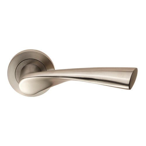 Eurospec SWL1121SSS Steelworx SWL Breeze Lever On Rose (LEAD TIME: 2-3 DAYS)