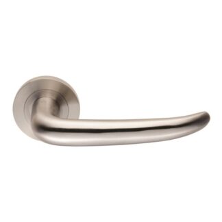 Eurospec SWL1135SSS Steelworx SWL Luenza Lever On Rose (LEAD TIME: 2-3 DAYS)