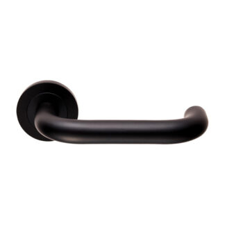 Eurospec SWL1190MB Steelworx SWL Nera Lever On Rose (LEAD TIME: 2-3 DAYS)