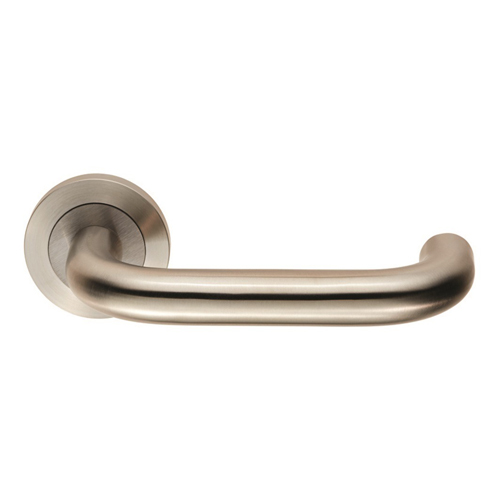 Eurospec SWL1190SSS Steelworx SWL Nera Lever On Rose (LEAD TIME: 2-3 DAYS)