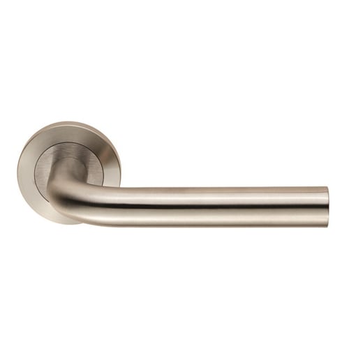 Eurospec SWL1191SSS Steelworx SWL Spira Lever On Rose (LEAD TIME: 2-3 DAYS)