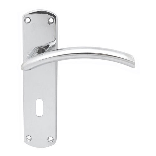 Serozzetta SZC031CP Tres Lever On Lock Backplate (LEAD TIME: 2-3 DAYS)
