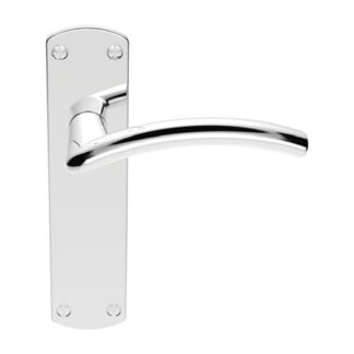 Serozzetta SZC032CP Tres Lever On Latch Backplate (LEAD TIME: 2-3 DAYS)