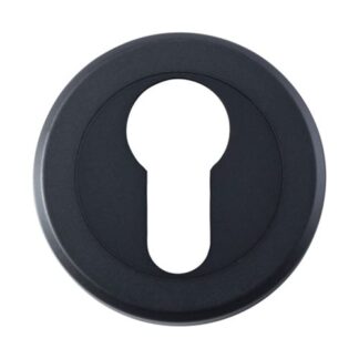 Serozzetta SZM001MB Euro Profile Escutcheon - Matt Black (LEAD TIME: 2-3 DAYS)