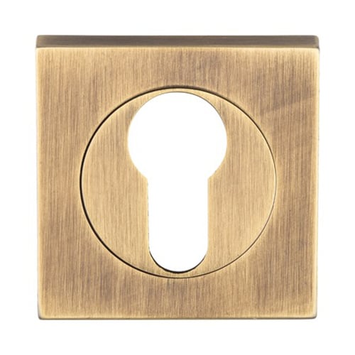 Serozzetta SZM001SQAB Square Euro Profile Escutcheon (LEAD TIME: 2-3 DAYS)