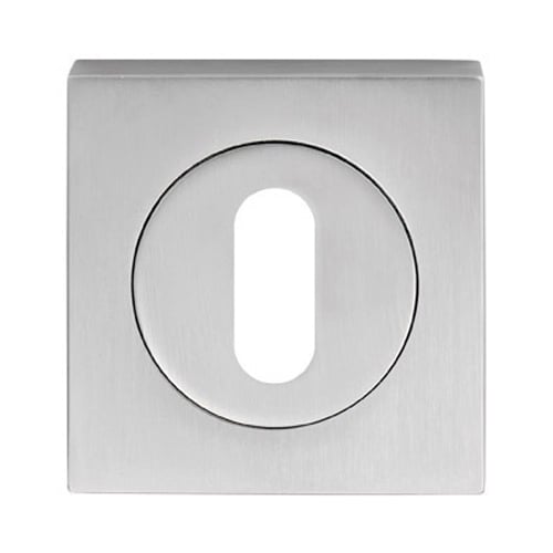 Serozzetta SZM003SQCP Square Standard Lock Profile Escutcheon (LEAD TIME: 2-3 DAYS)