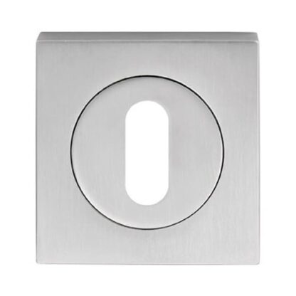 Serozzetta SZM003SQSC Square Standard Lock Profile Escutcheon (LEAD TIME: 2-3 DAYS)