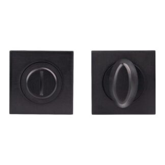 Serozzetta SZM004SQMB Square Turn and Release- Matt Black (LEAD TIME: 2-3 DAYS)
