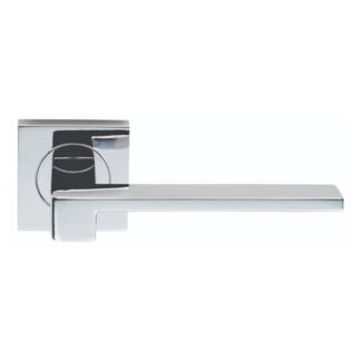 Serozzetta SZM370CP Equi Lever On Square Rose (LEAD TIME: 2-3 DAYS)