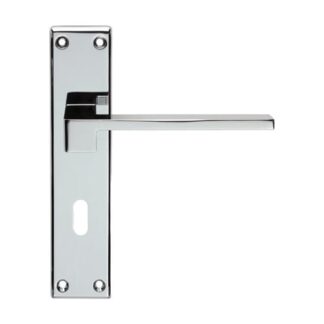 Serozzetta SZM371CP Equi Lever On Lock Backplate (LEAD TIME: 2-3 DAYS)