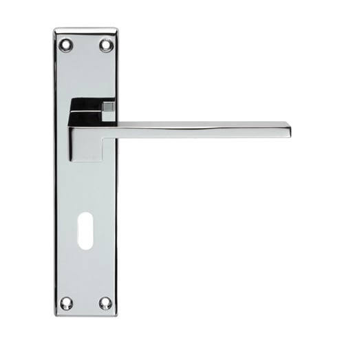 Serozzetta SZM371CP Equi Lever On Lock Backplate (LEAD TIME: 2-3 DAYS)