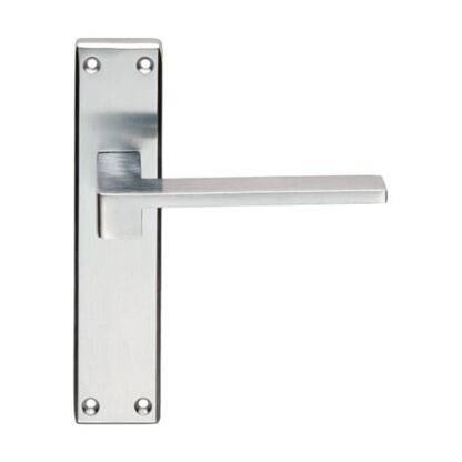 Serozzetta SZM372SC Equi Lever On Latch Backplate (LEAD TIME: 2-3 DAYS)