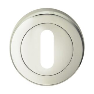 Serozzetta SZR002PN Standard Lock Profile Escutcheon - Polished Nickel (LEAD TIME: 2-3 DAYS)