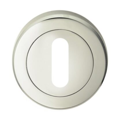 Serozzetta SZR002PN Standard Lock Profile Escutcheon - Polished Nickel (LEAD TIME: 2-3 DAYS)