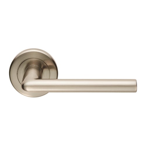 Serozzetta SZR010SN Dieci Lever On Rose - Satin Nickel (LEAD TIME: 2-3 DAYS)