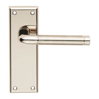 Serozzetta SZR042PNSN Quaranta Lever On Latch Backplate (LEAD TIME: 2-3 DAYS)
