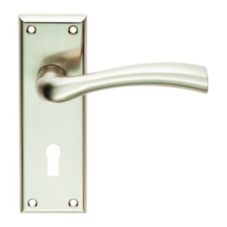 Serozzetta SZR051SN Cinquanta Lever On Lock Backplate (LEAD TIME: 2-3 DAYS)