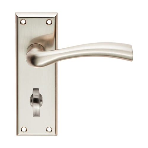 Serozzetta SZR053SN Cinquanta Lever On Bathroom Backplate (LEAD TIME: 2-3 DAYS)