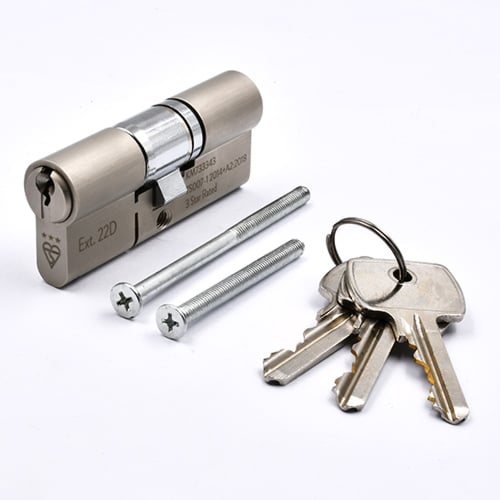 TSS Euro Double Cylinders British Standard Kitemarked TS007 3* - Image 2