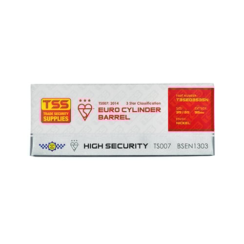 TSS Euro Double Cylinders British Standard Kitemarked TS007 3* - Image 4