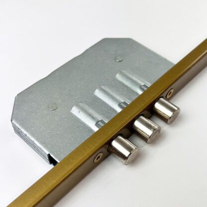 Tesa TLB Series 5 Point Latch 10 Pin Bolts 2 Shoot Bolt U-Rail 20mm Faceplate Multipoint Door Lock - Key Wind - Image 5