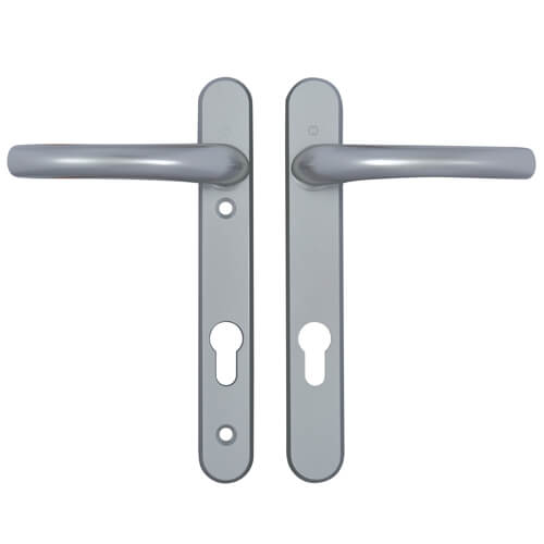Hoppe Tokyo Lever Lever UPVC Multipoint Door Handles -  92mm PZ Unsprung 122mm Screw Centres - Image 2