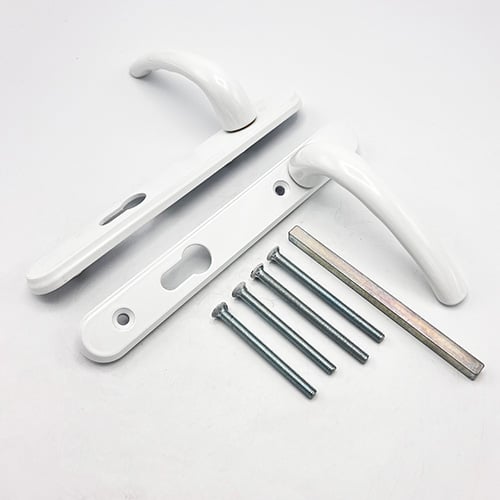 Hoppe Tokyo Lever Lever UPVC Multipoint Door Handles -  92mm PZ Unsprung 122mm Screw Centres - Image 5