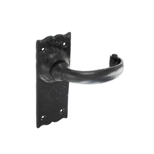 TSS Antique Black Lever On Plate Furniture - Image 2