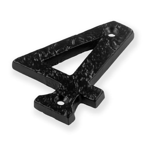 TSS Antique Black Face Fix Door Numerals - Image 5
