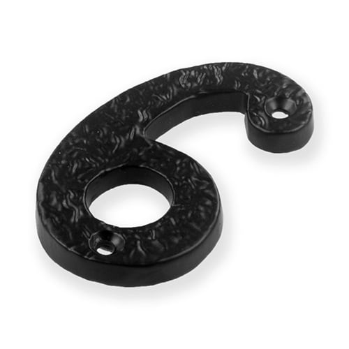 TSS Antique Black Face Fix Door Numerals - Image 7