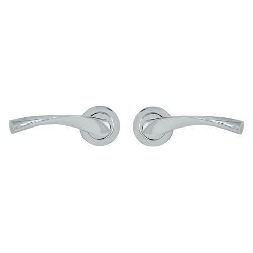 TSS Juliete Lever Handle on Round Rose Door Furniture - Image 2