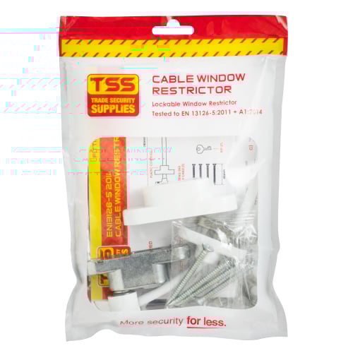 TSS British Standard Cable Window Restrictors - Image 4